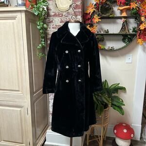Vintage 60s Borgazia Faux Fur Coat